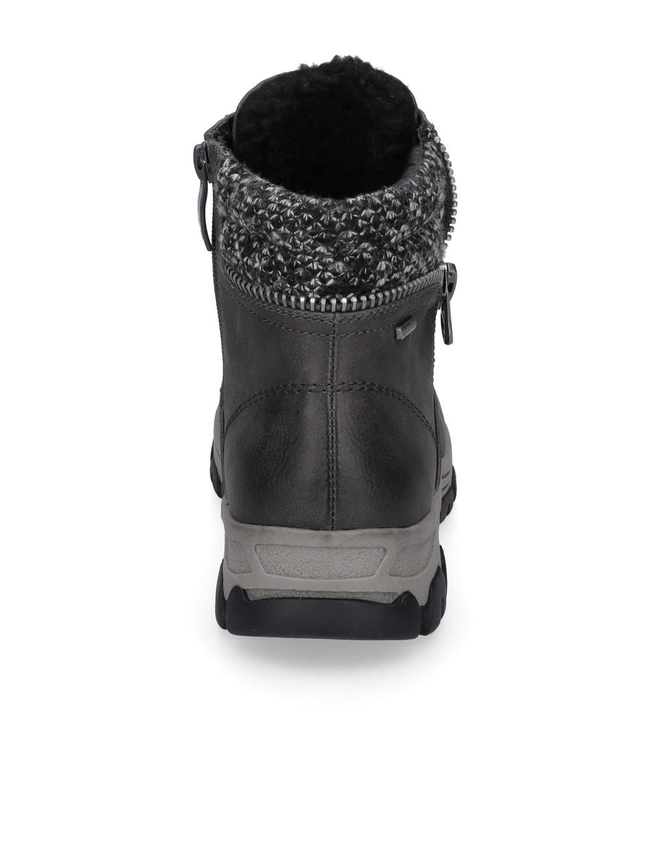 Stiefelette Chambery 03, grau-kombi