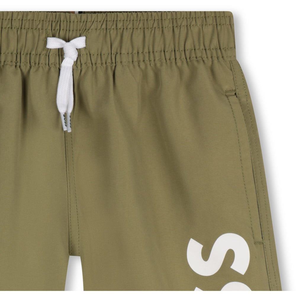 Køb Hugo Boss Dark Green Badeshorts