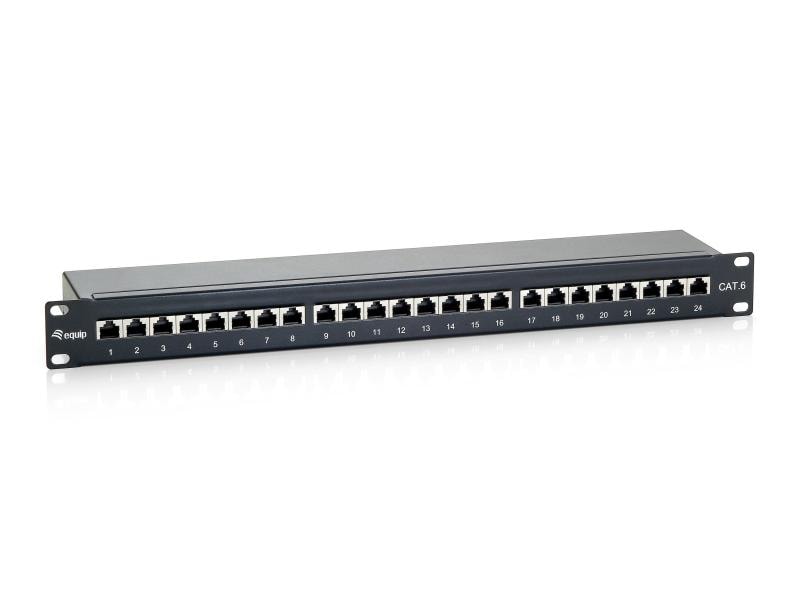 equip Patchpanel 24 Port, LSA, 1HE 19