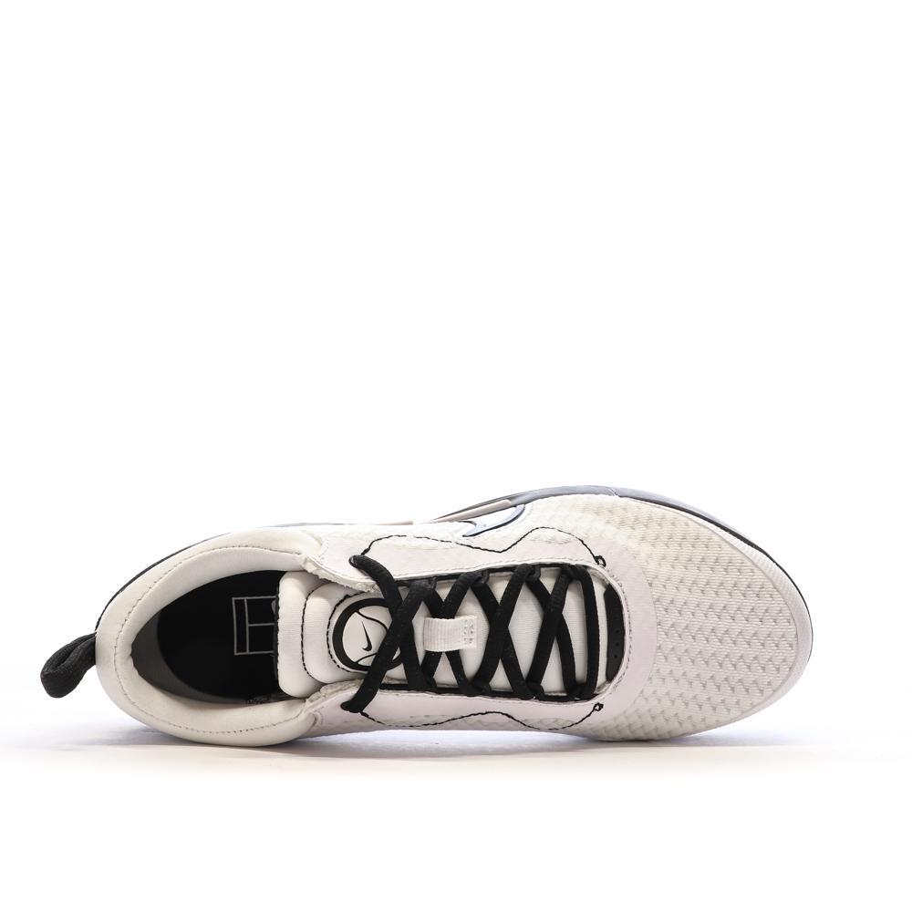Nike Chaussure de Tennis Gris/Noir Femme Nike Zoom Court Pro HC