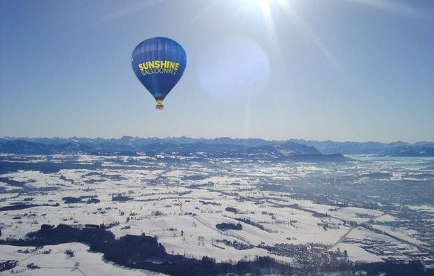 Ballonfahrt in Augsburg als Geschenkidee