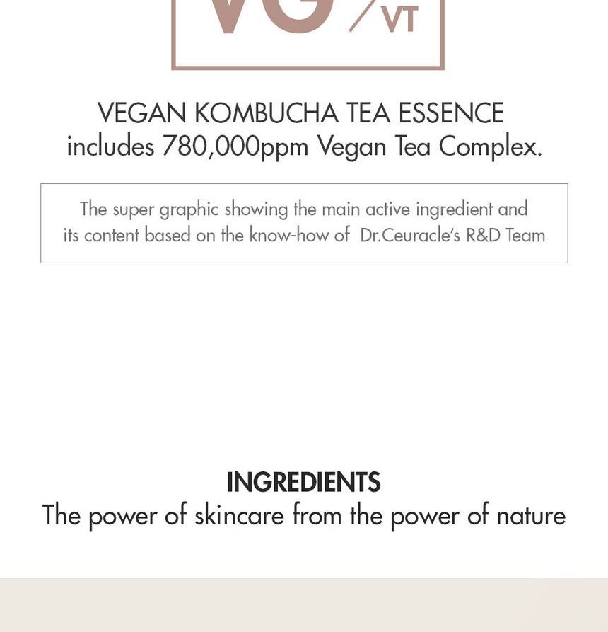 Dr. Ceuracle - Vegan Kombucha Thee Beginset