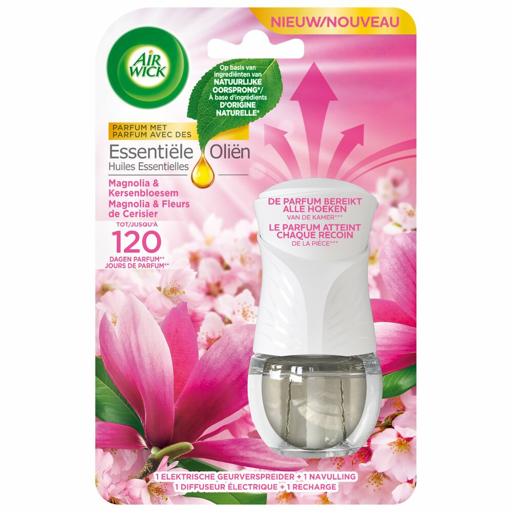 Air Wick Elektrische Luchtverfrisser Starter KitMagnolia & Kersenbloesem19 ml