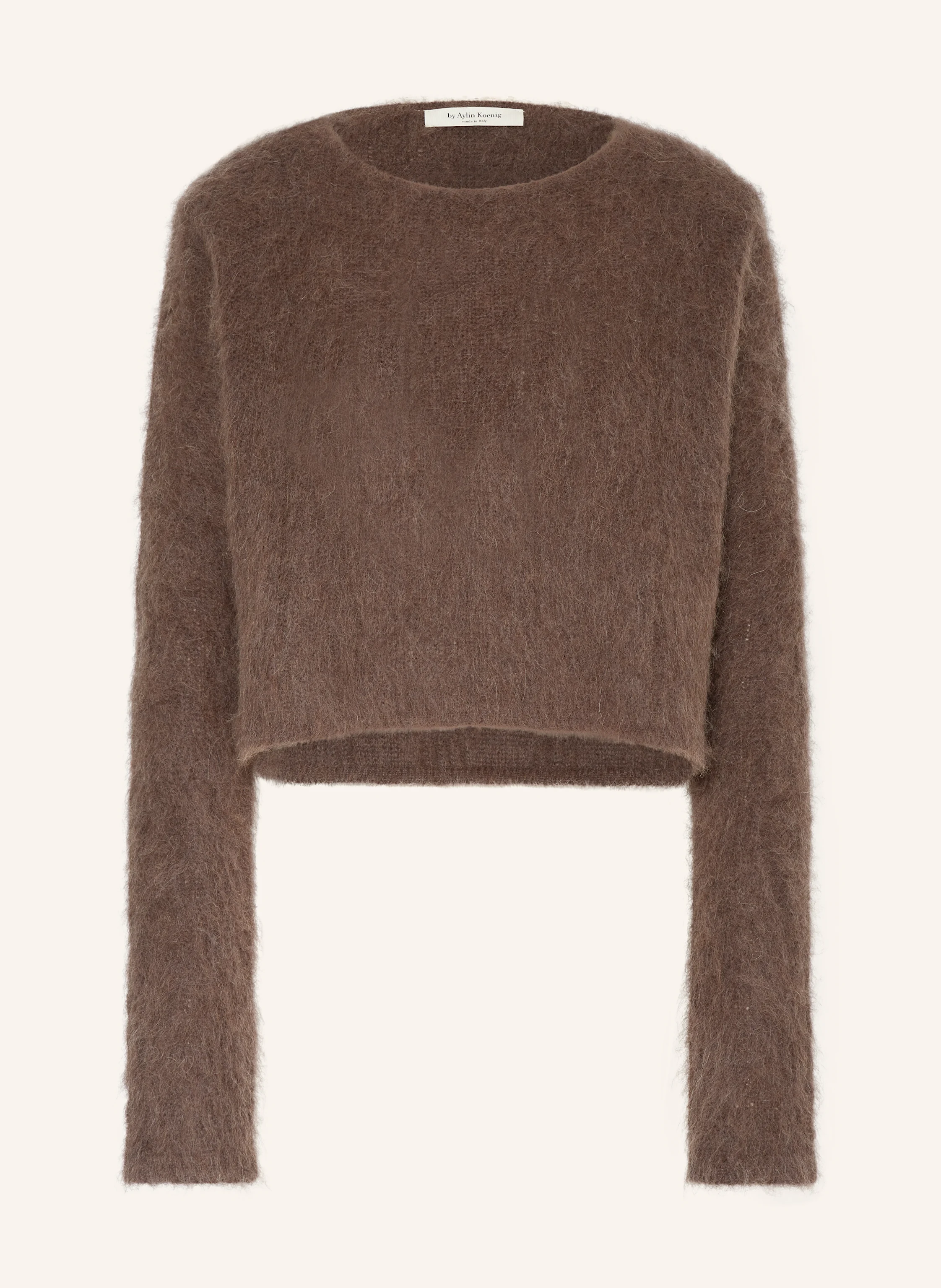 by Aylin Koenig Alpaka-Pullover ISABELLE mit Cut-out