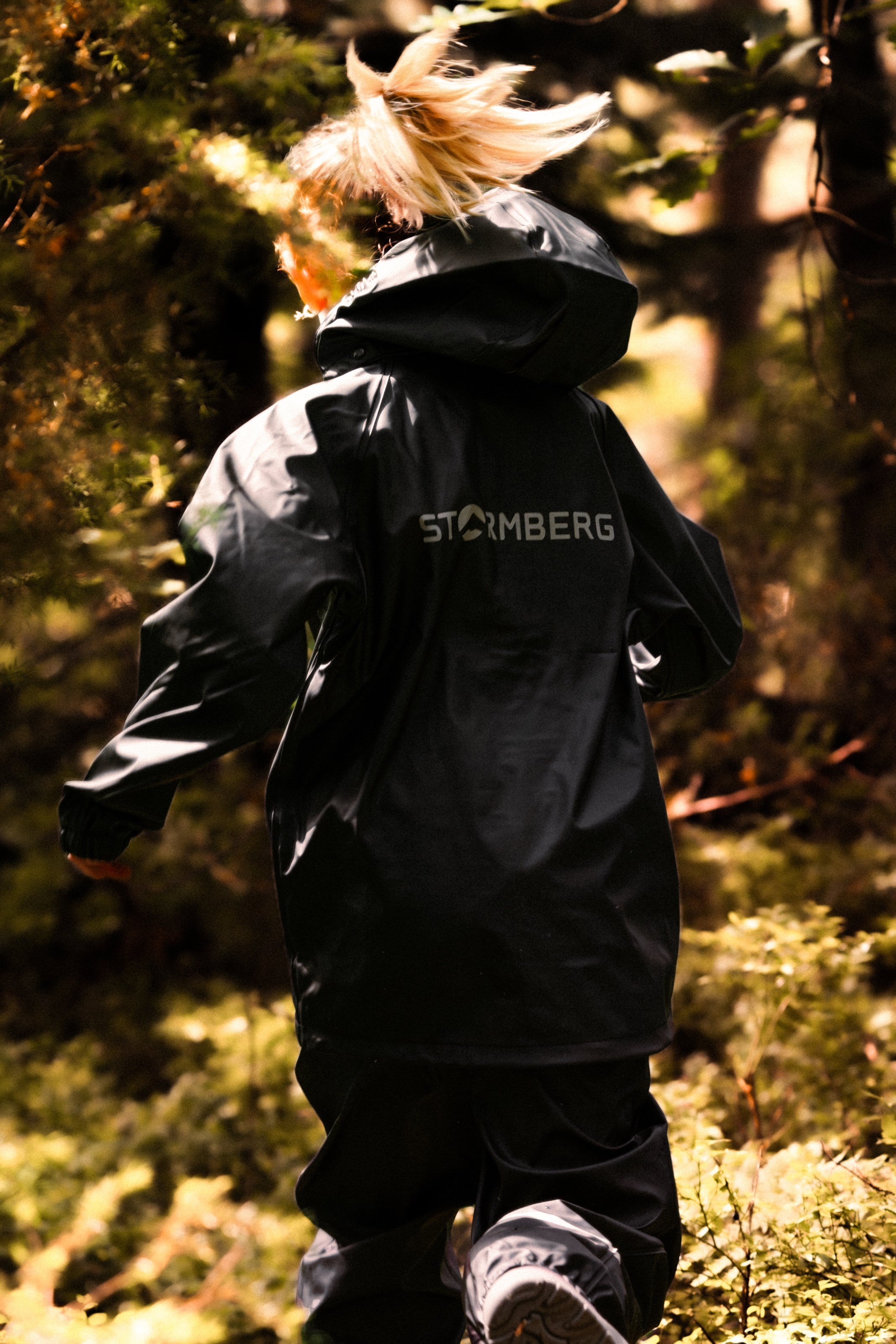 Stormberg Regndag resirkulert regnjakke barn 8-14