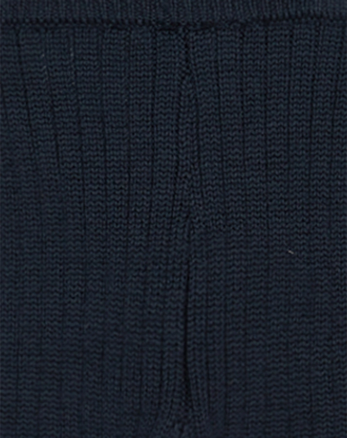 Woll-Strickleggings LUI in blue night