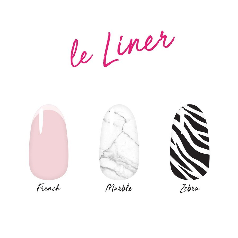 Le Mini Macaron Le Liner Long Striper Brush