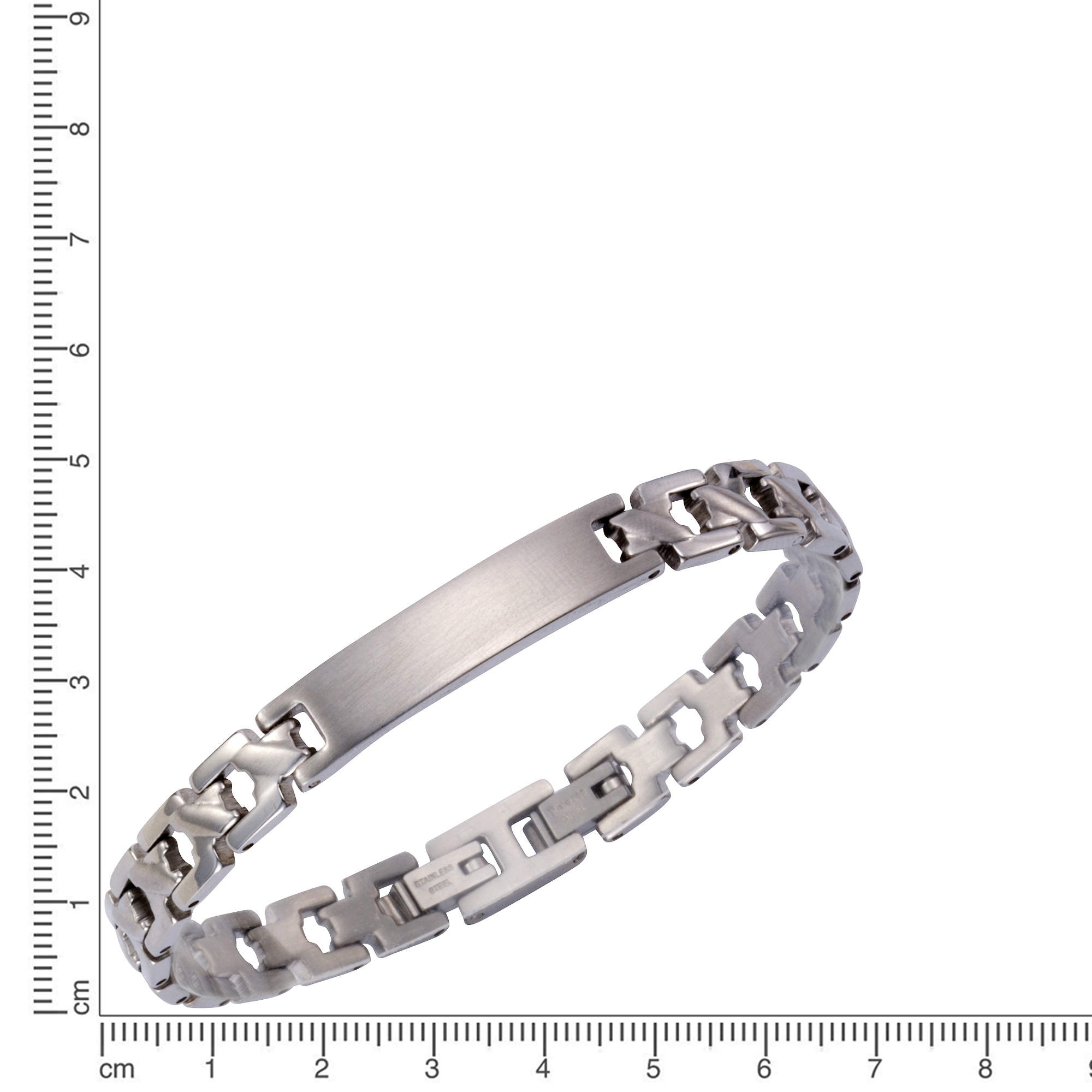 Firetti Armband »Schmuck Geschenk Armkette ID-Platte«