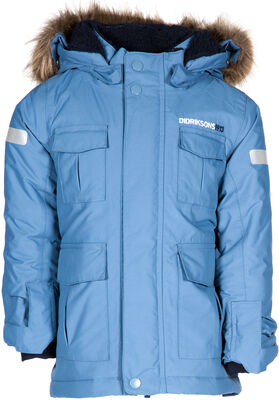 Didriksons Nokosi Parka Jakke, Coldsmoke Blue