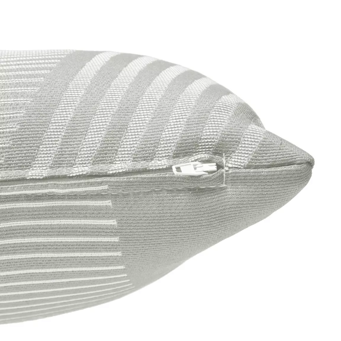 Coussin extérieur carré (40 x 40 cm) Jacquard Gris clair