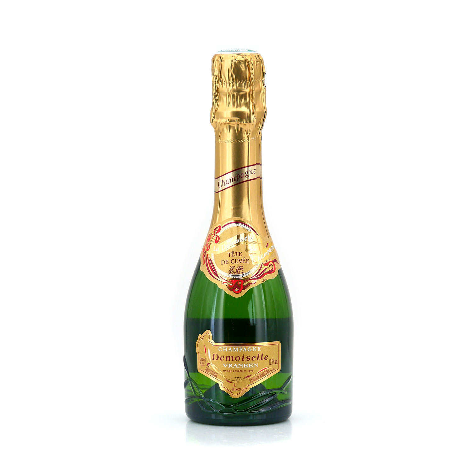 Champagne Demoiselle Vranken Tête de cuvée 12% - Bouteille 20cl