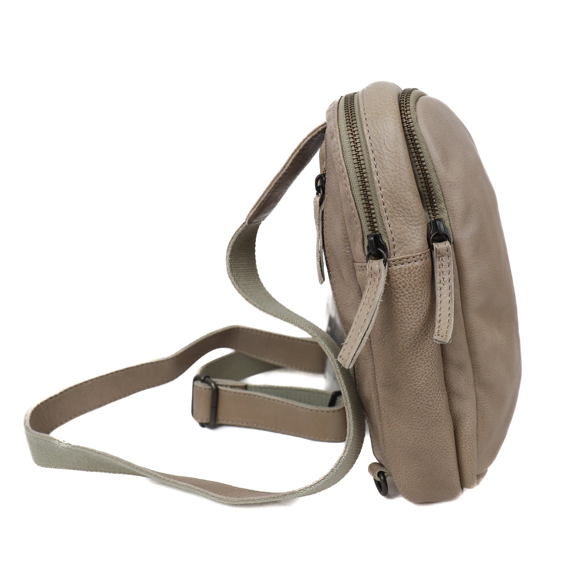 Crossbody tas 'Stefan' silver mink Silver mink