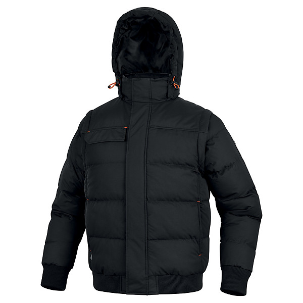 Blouson 2 en 1 matelassé Delta Plus Randers 2 noir, taille L
