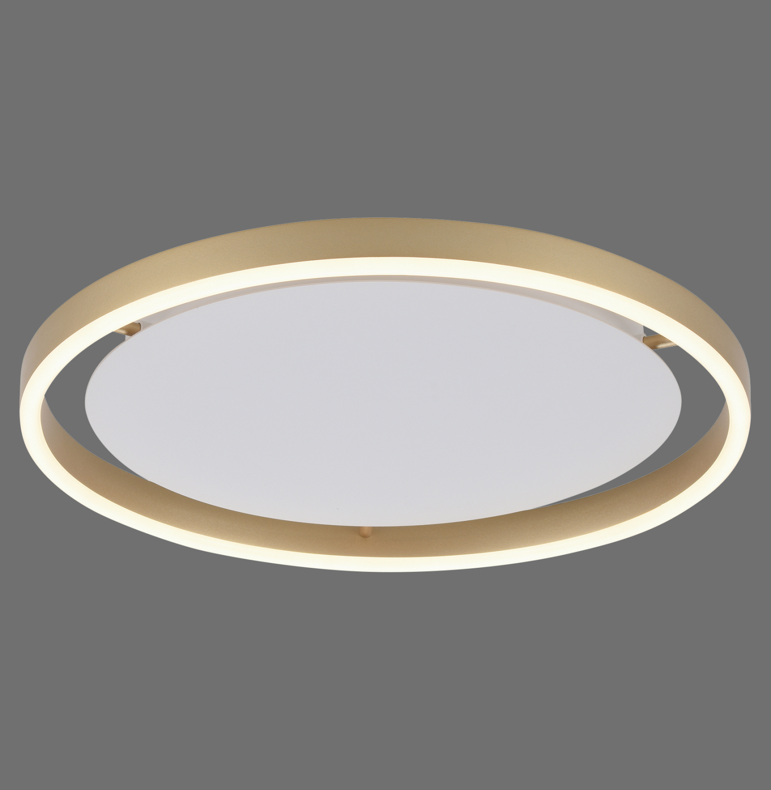 LED-Deckenlampe - Messing matt - 3-Stufen Dimmer