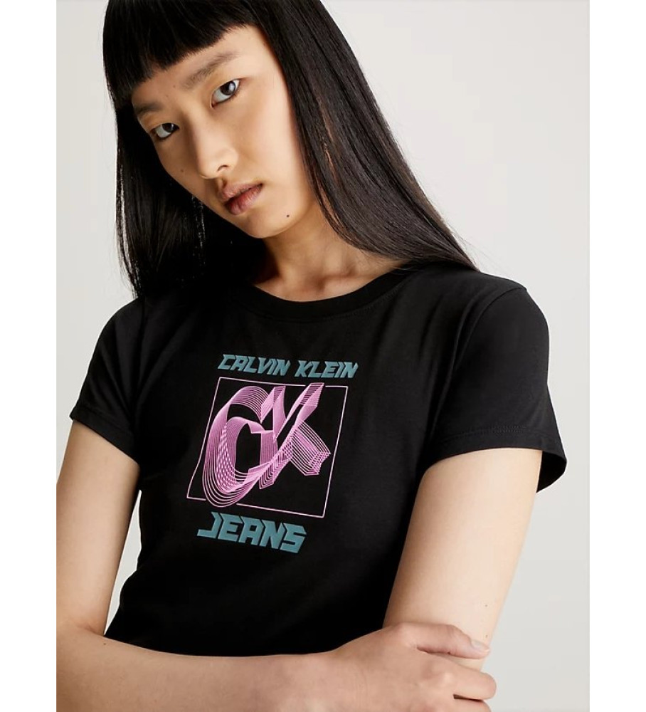 Calvin Klein Jeans Camiseta Hyper Real negro