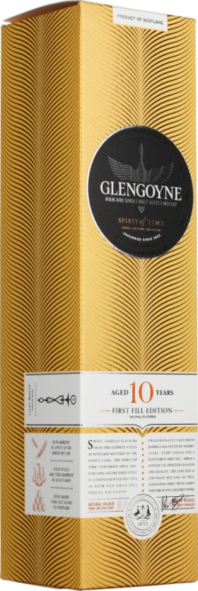 GLENGOYNE 10 YEARS FIRST FILL 1LTR