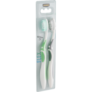 Jumbo Flex Soft Tandenborstel 2 Stuks