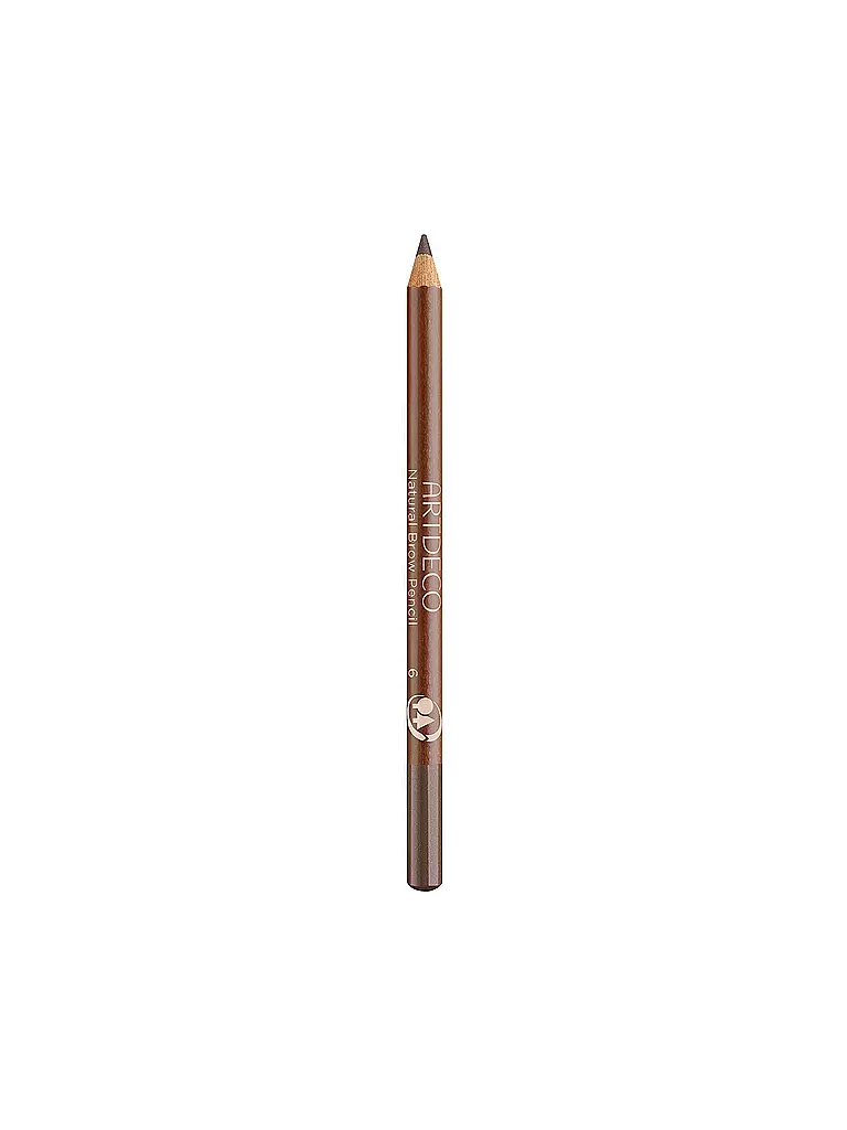 ARTDECO GREEN COUTURE Augenbrauenstift - Natural Brow Pencil ( 6 Dark Oak )  hellbraun
