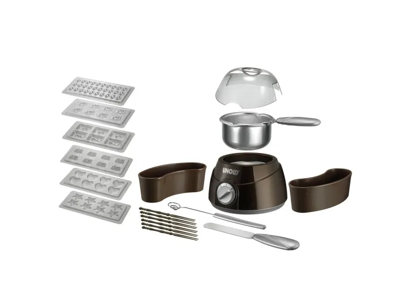 UNOLD 48667 - Chocolade koger - 250 ml - 25 W - sølv/brun