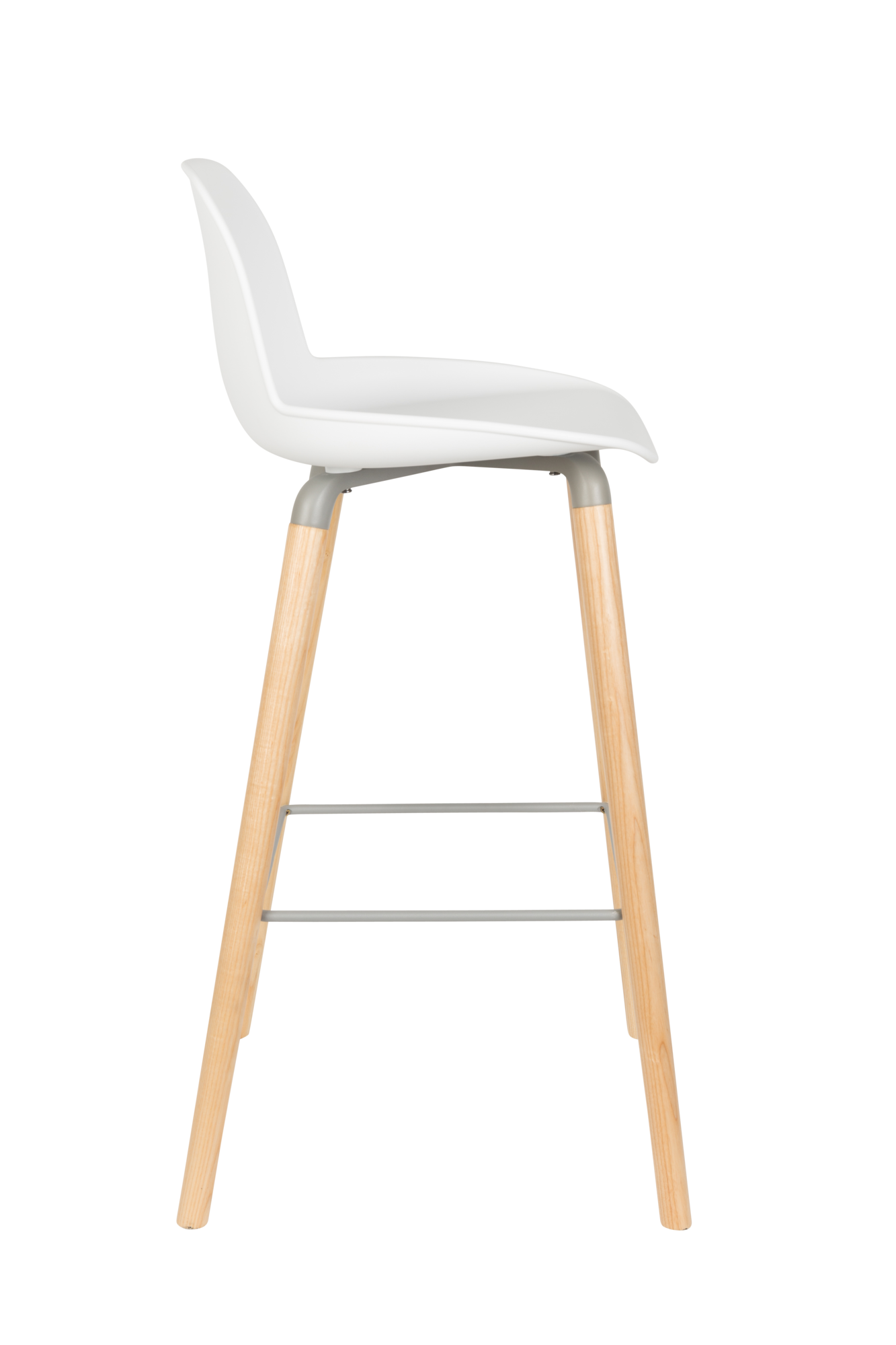 Barkruk Albert Kuip (zithoogte 75 cm) wit - set van 2
