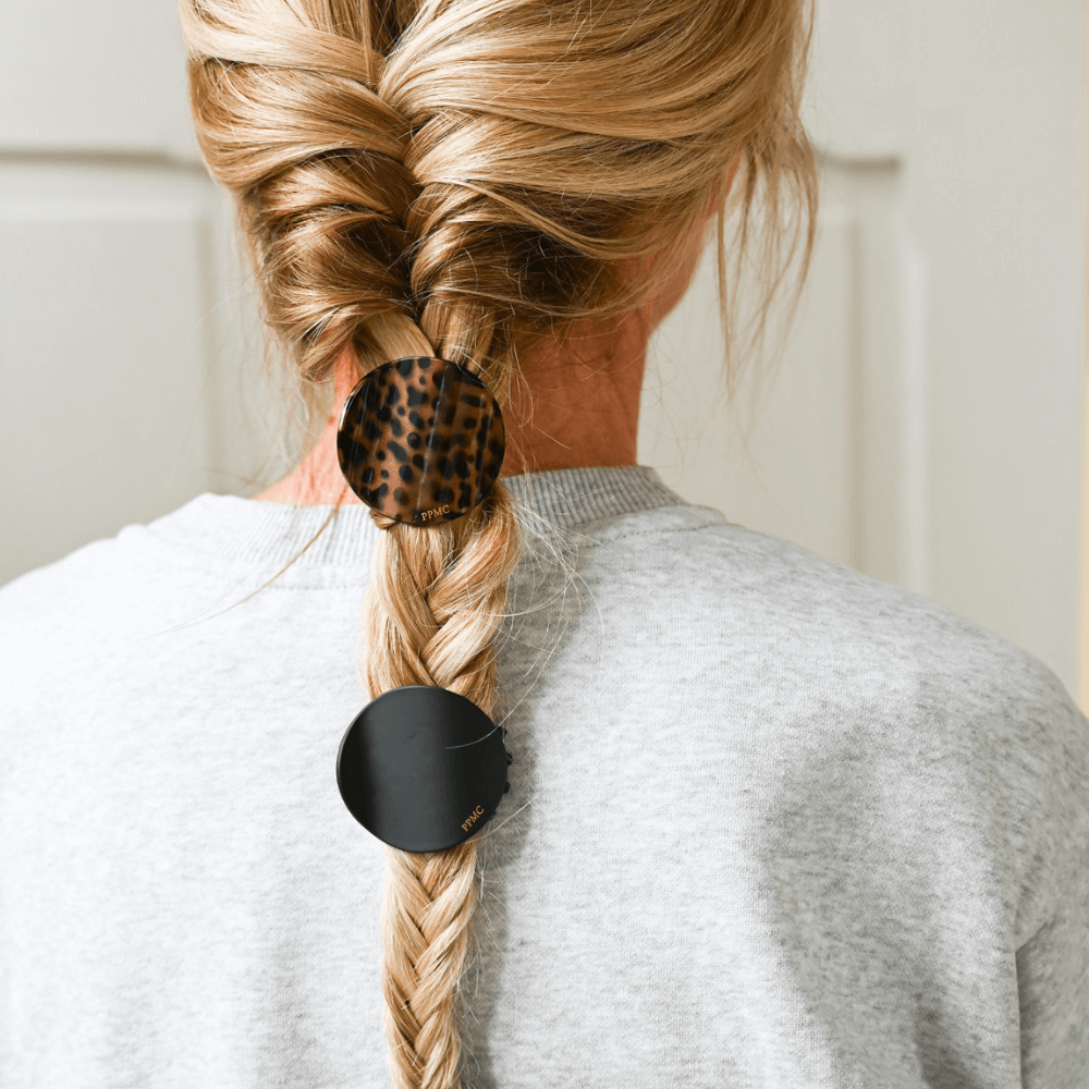Pince Plate Ronde Noir