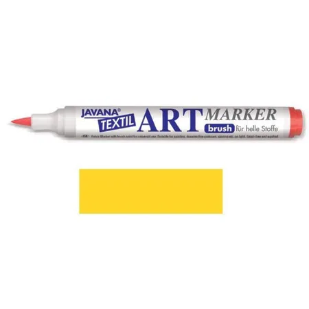 KREUL Javana Artmarker Stoffmalstift, gelb