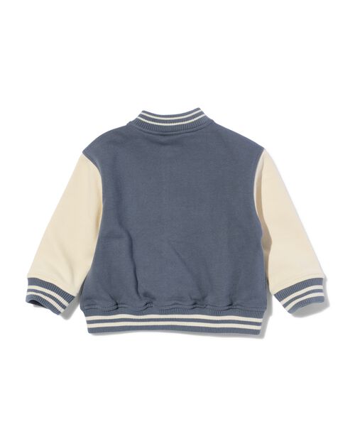 veste de baseball pour bébé gris foncé