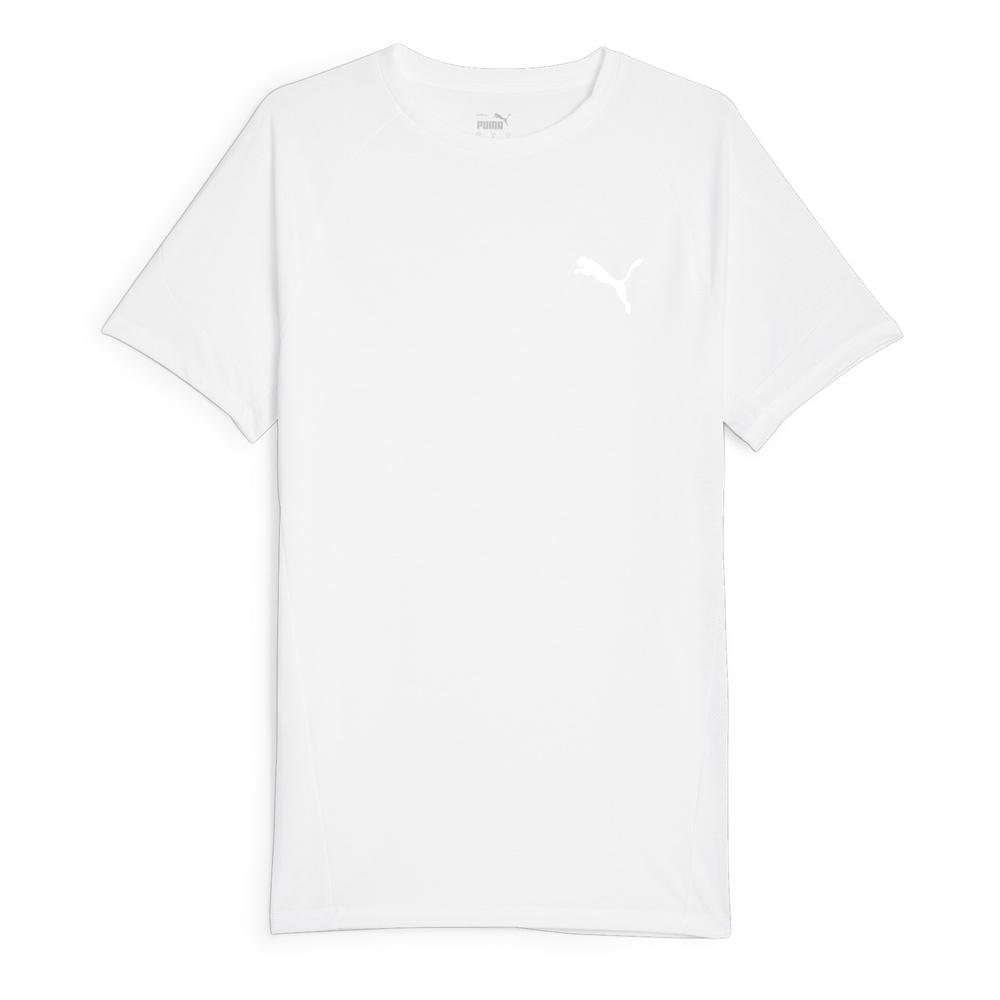 Puma T-shirt de sport Blanc Homme Puma Evostripe 675928-31