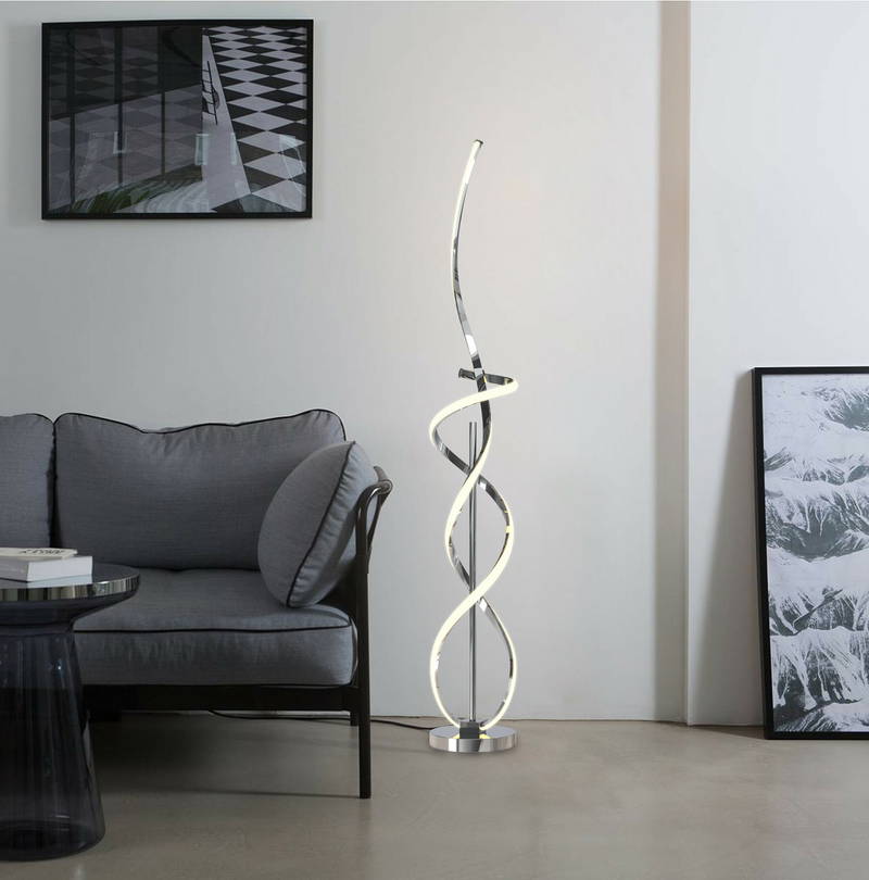 WOFI Leuchten LED-Stehleuchte INDIGO