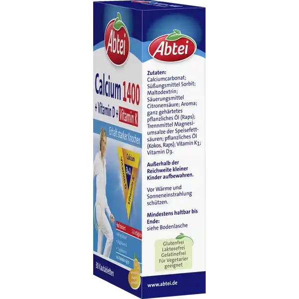 Calcium 1400 + Vitamin D + Vitamin K