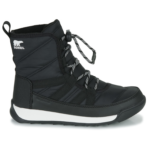 Sorel - YOUTH WHITNEY II SHORT LACE WP - Noir