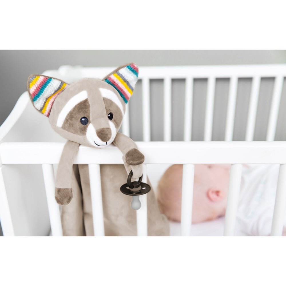 Køb Zazu Brown Robin The Racoon Comforter With Sound