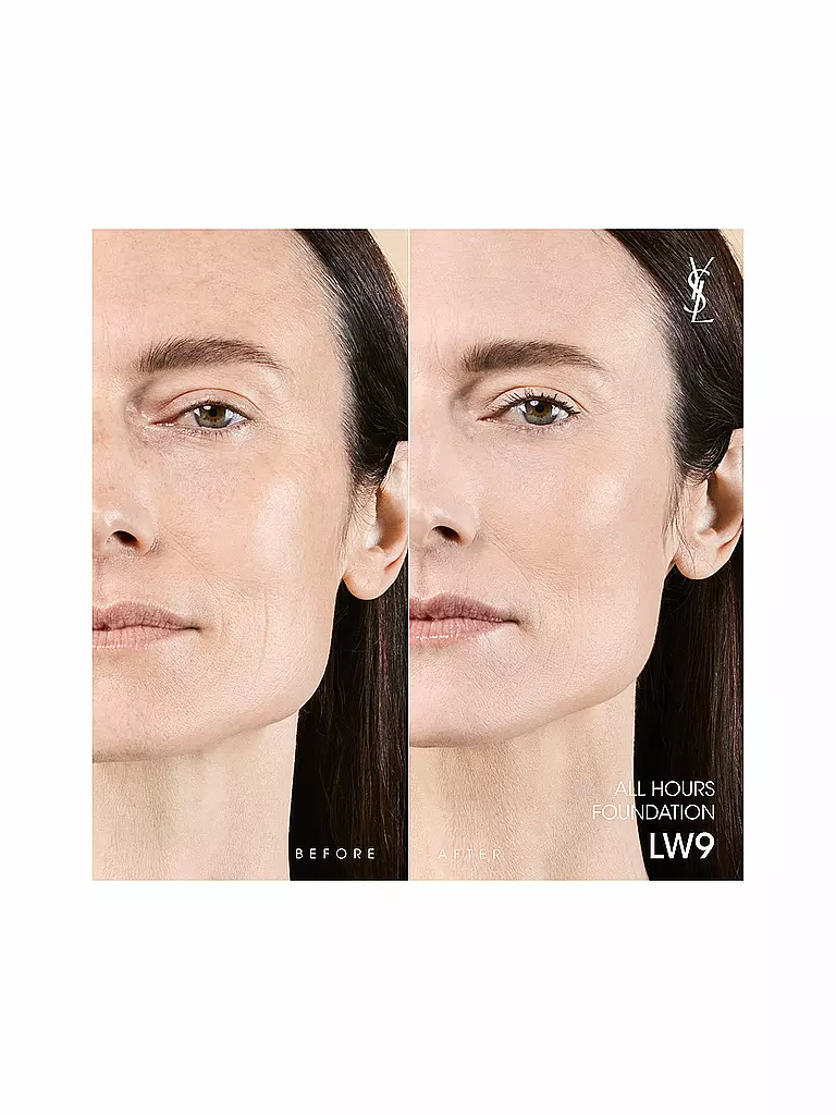 YVES SAINT LAURENT Encre de Peau - All Hours  Foundation ( LW9 )  braun