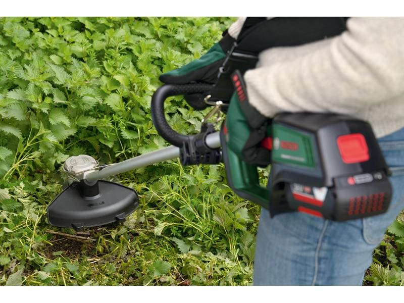 Bosch Akku-Rasentrimmer AdvancedBrushCut, Baretool, 36 V-23 Rasentrimmer ohne Akku mit bürstenlosem Motor für den Hausgebrauch