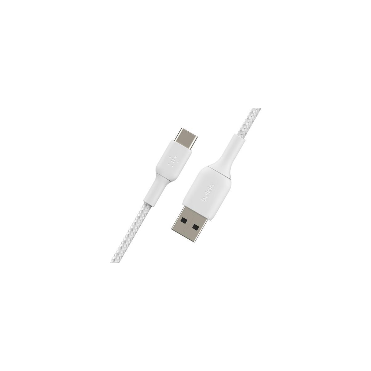 USB-C to USB-A Cable Braided, White (3m)