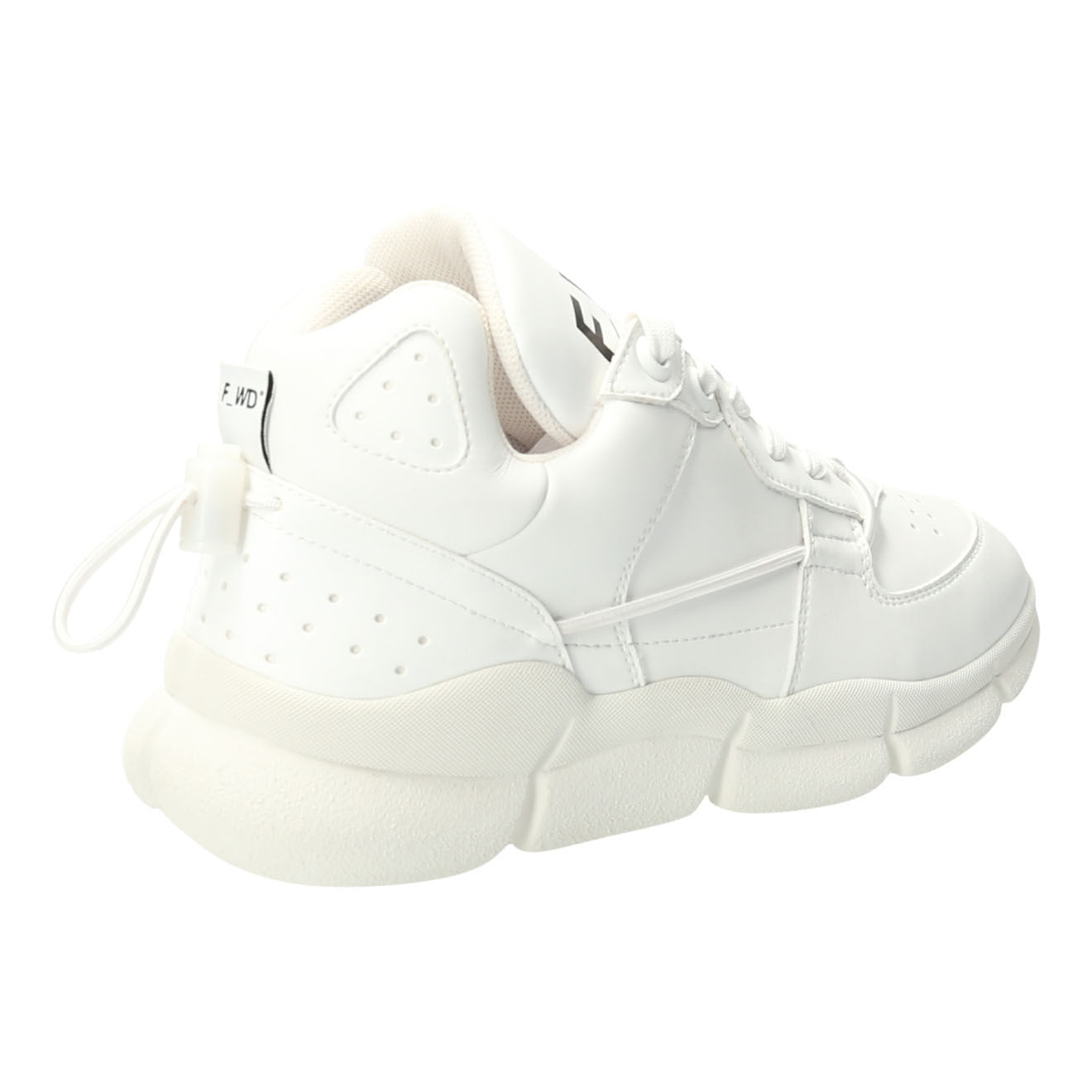 Fwd Sneakers Flora en Cuir blanches
