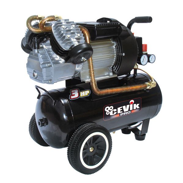 Cevik Compressor com Óleo Pro 25VX 24L 3CV