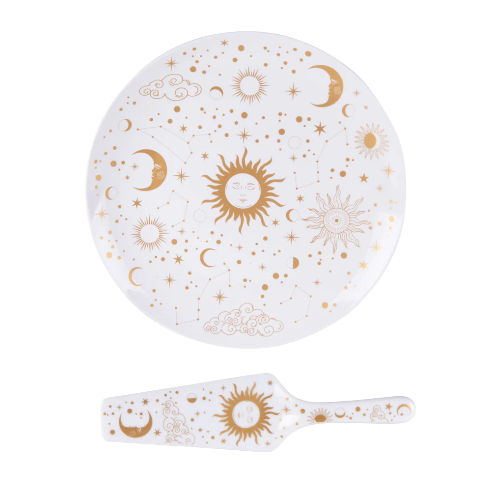 Plat à tarte 31 cm + pelle Céleste Table passion