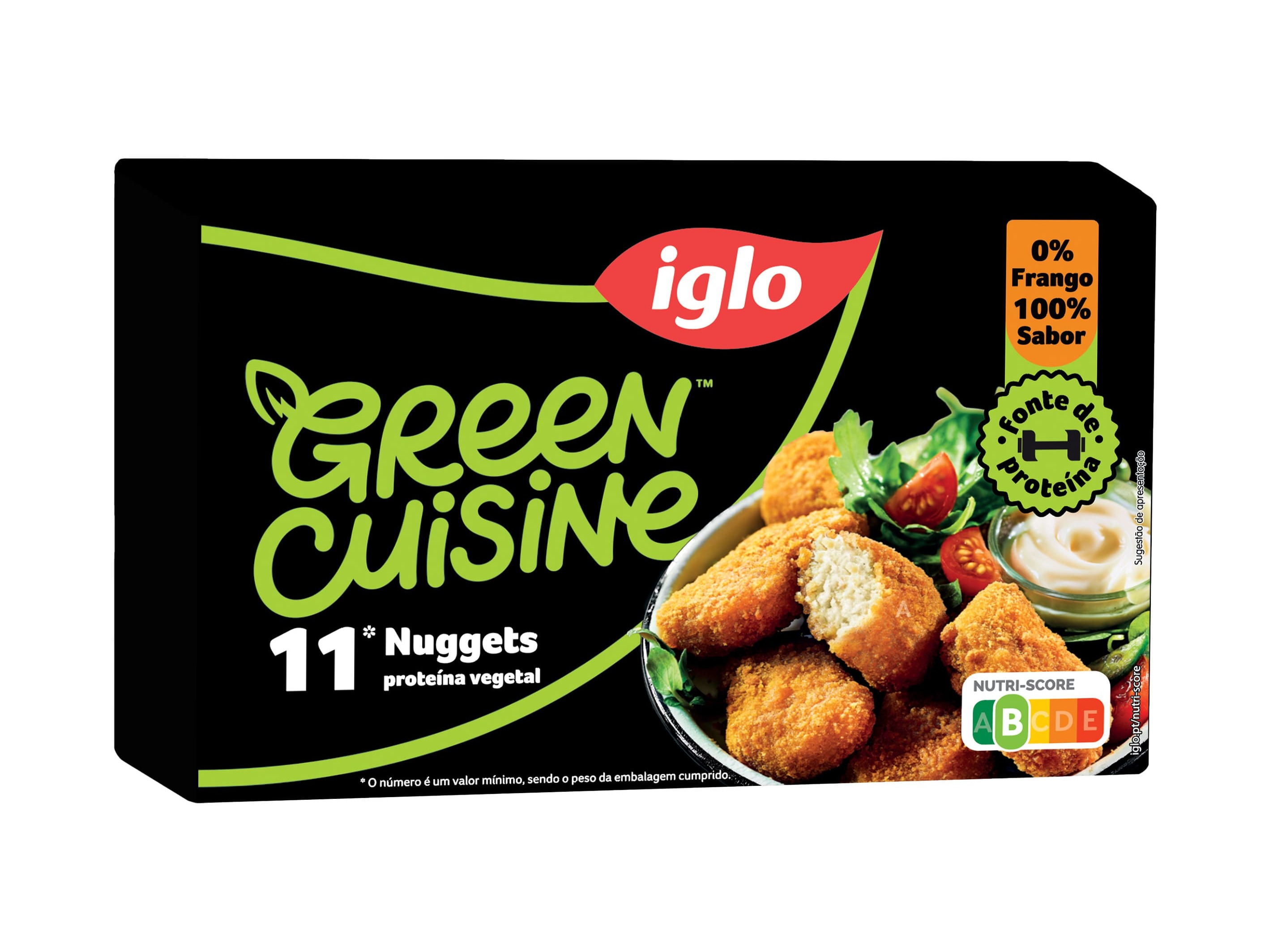 NUGGETS IGLO GREEN CUISINE PROTEINA VEGETAL 11UN 250G