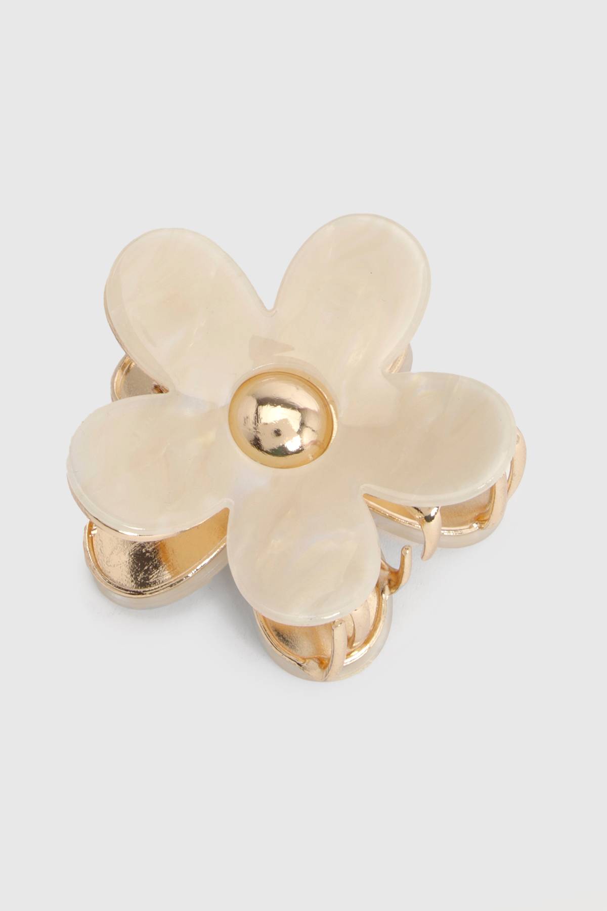 boohoo Barrette à Cheveux Fleur Marbrée