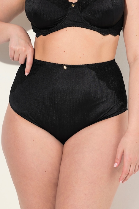Maxislip, Satin, Spitzen-Rückseite