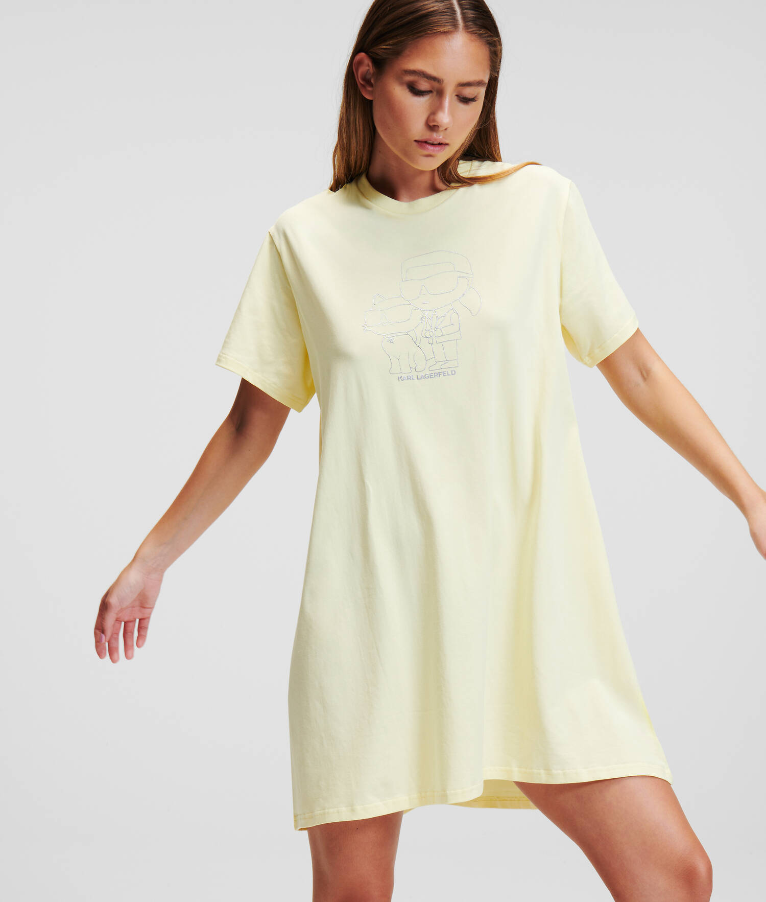 ROBE T-SHIRT DE PYJAMA K/IKONIK