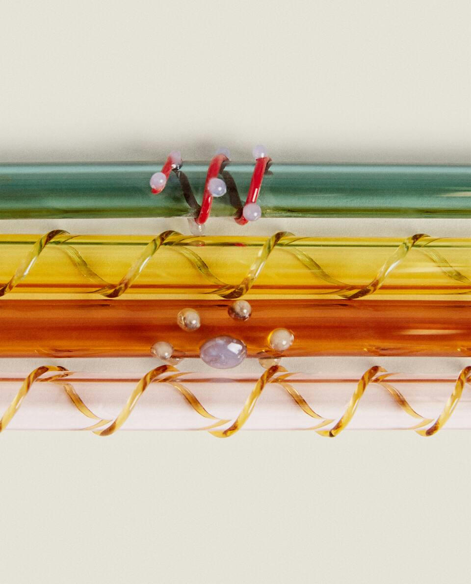 PACOTE DE CANUDOS DE VIDRO BOROSILICATO (PACOTE COM 4)