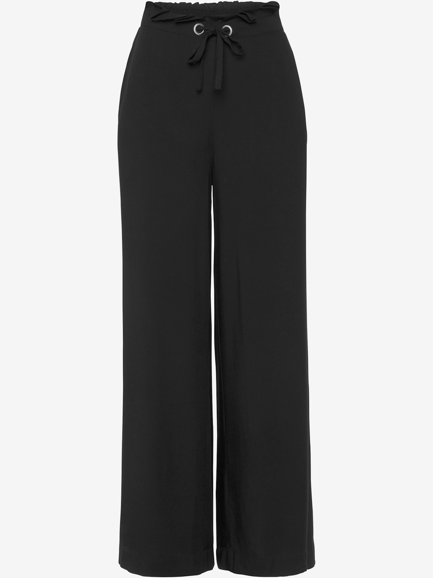 Pantalon paperbag coulisse à la taille