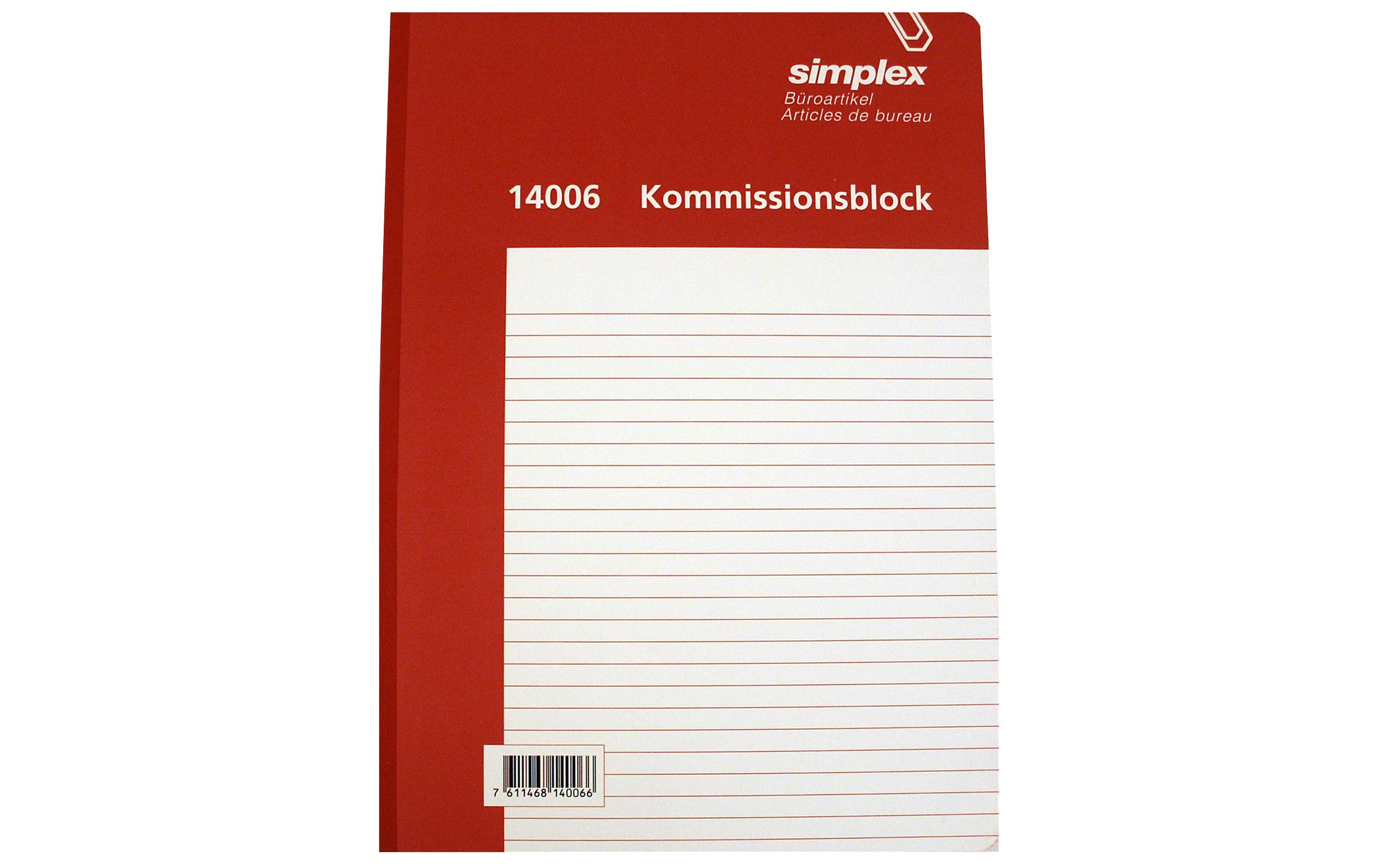 Durchschreibebuch A4 KommissionsbuchKommissionsbuch mit nummerierten Kohlenpapierseiten