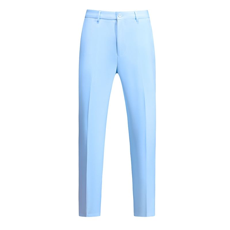 Sheck - Effen cropped taps toelopende pantalon