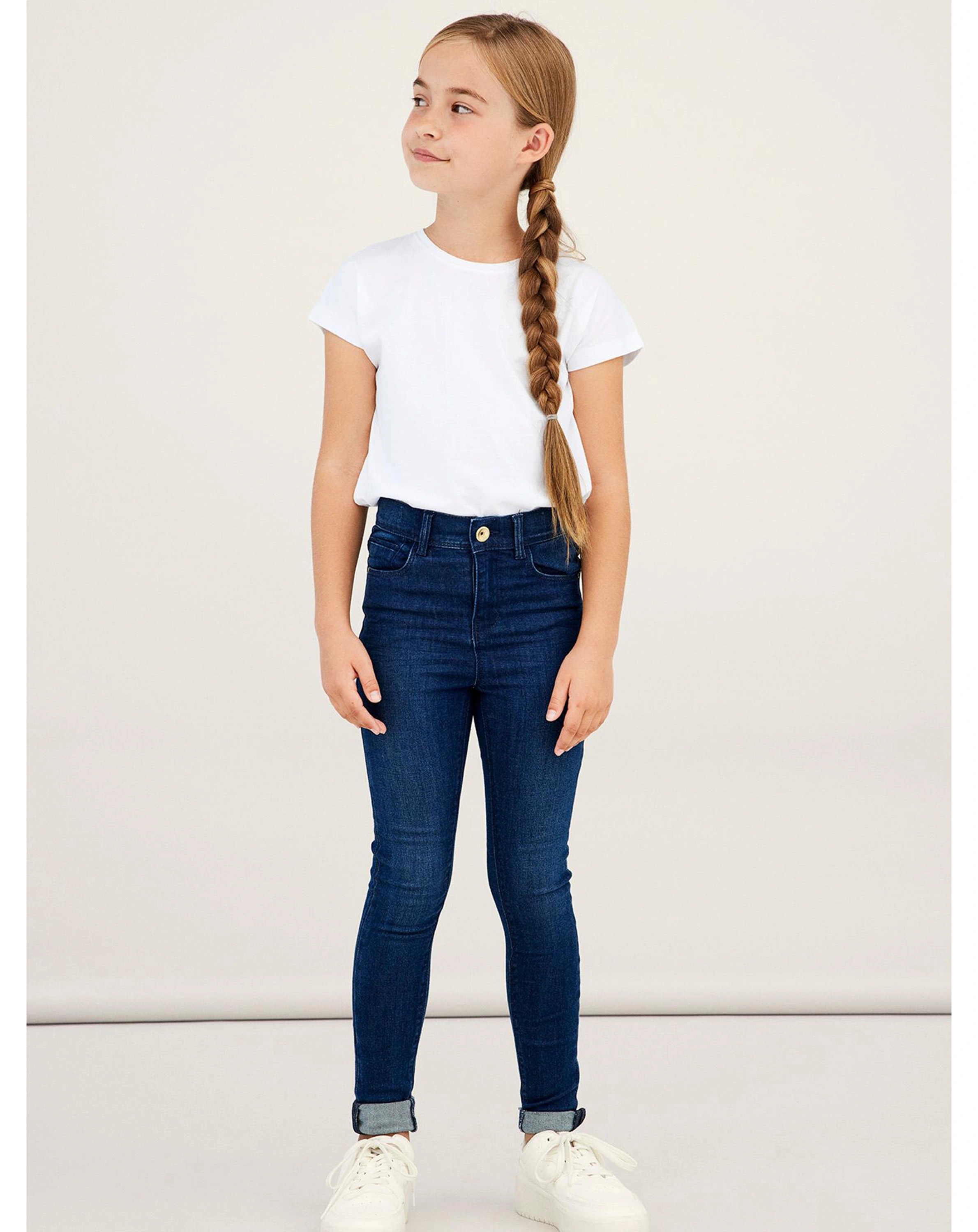 Jeanshose NKFPOLLY TASIS in medium blue