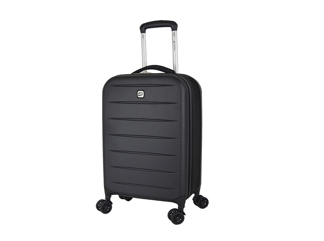 MALA DE CABINE RIGIDA DOBRAVEL AIRPORT CINZENTO 8 RODAS 51X35X9-21CM