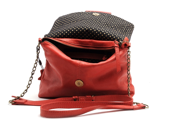 Pieces ville accessoires pcfelizia leather cross body rouge
