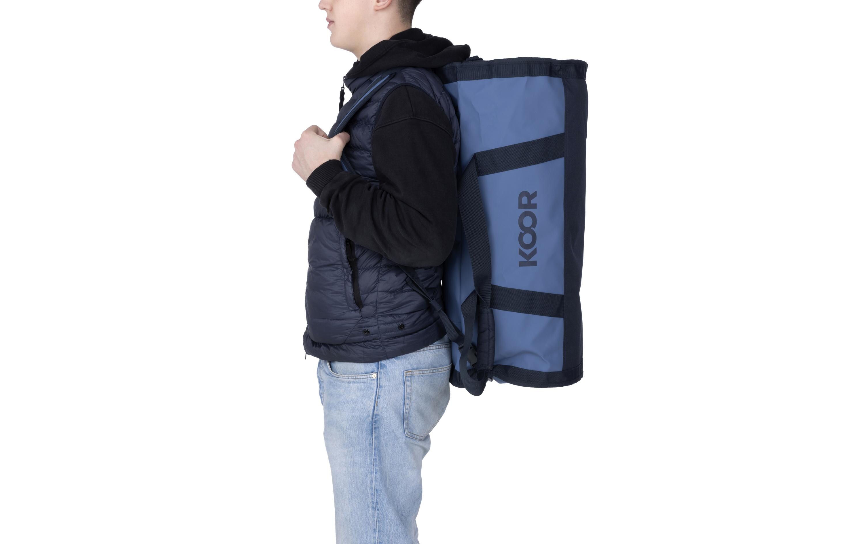 Duffle Bag Sooma 70 l, BlauWasserabweisende Reisetasche